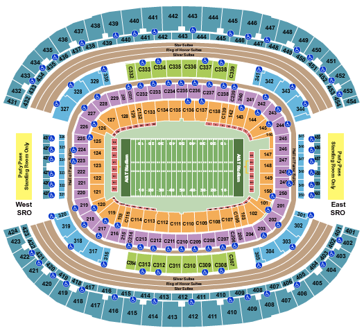 best seats in cotton bowl stadium